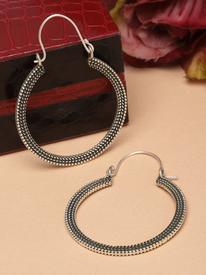 Earring Silver Hoops