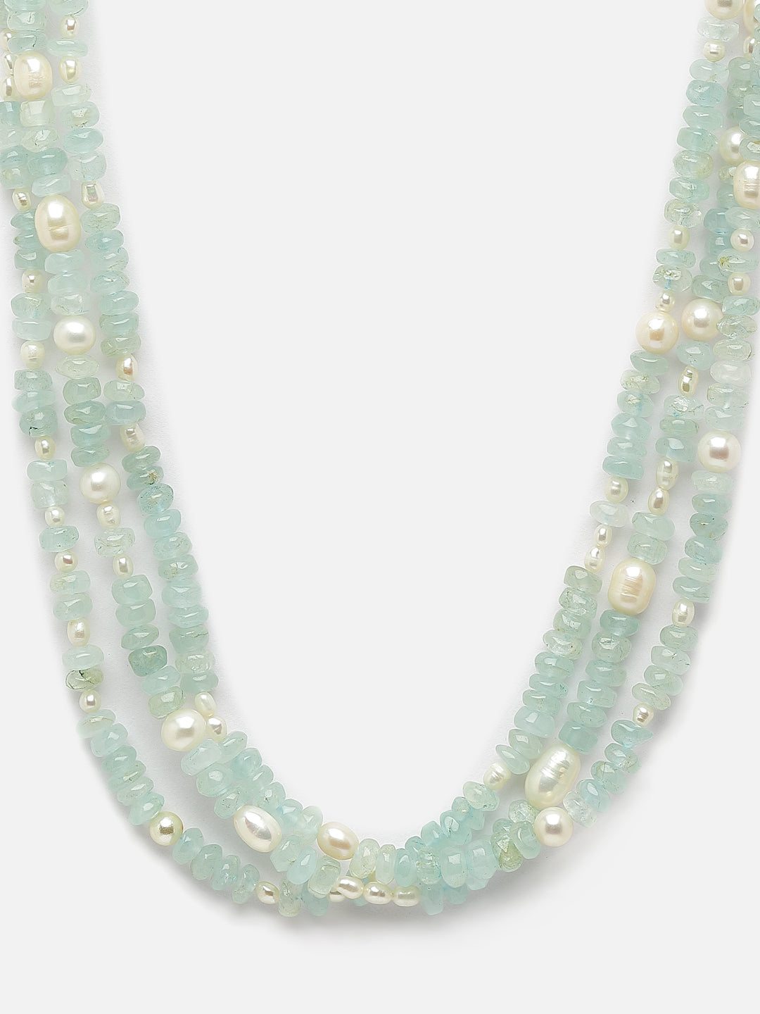 Necklace Beaded Semi Precious