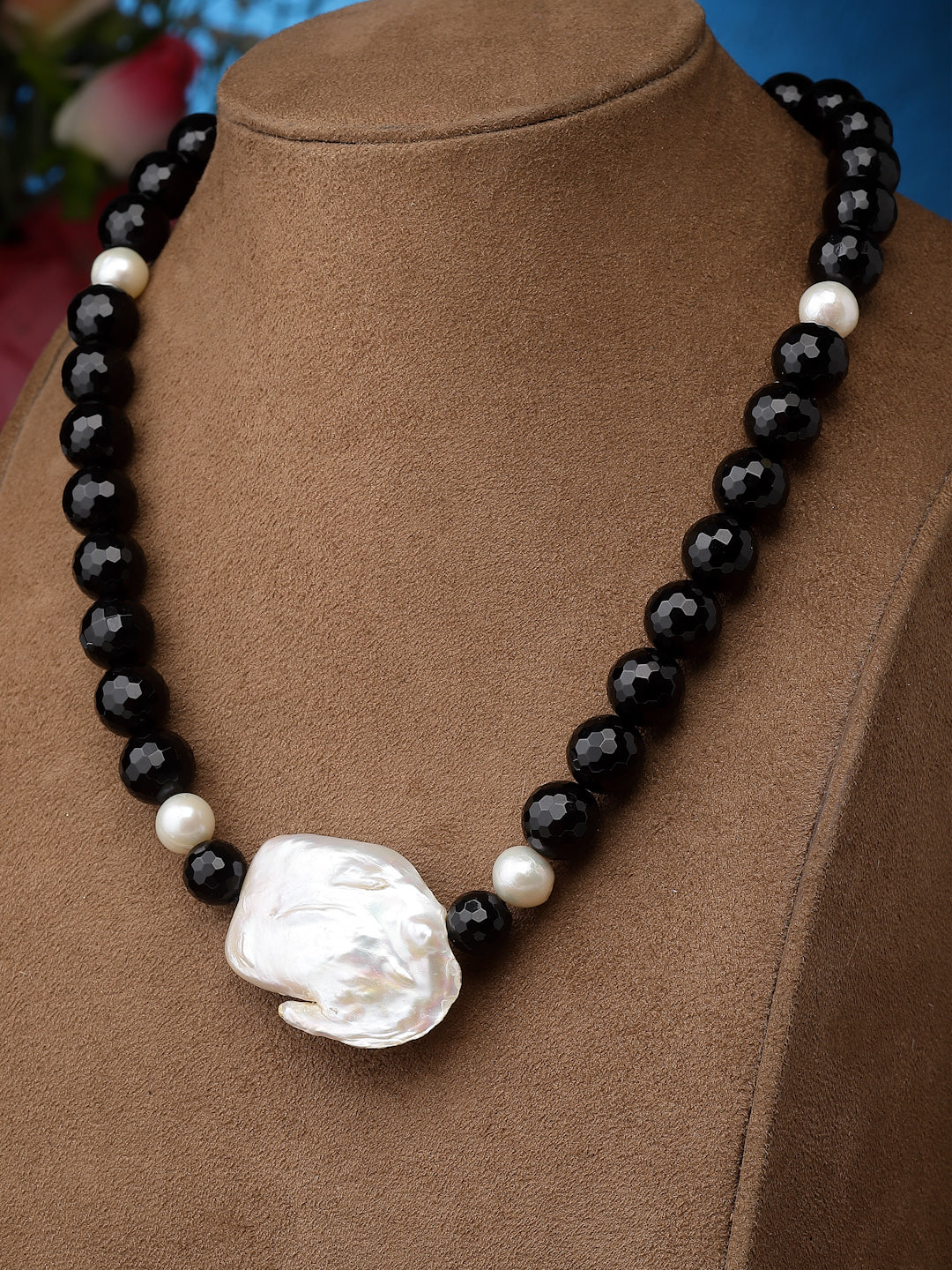 Necklace Beaded Semi Precious