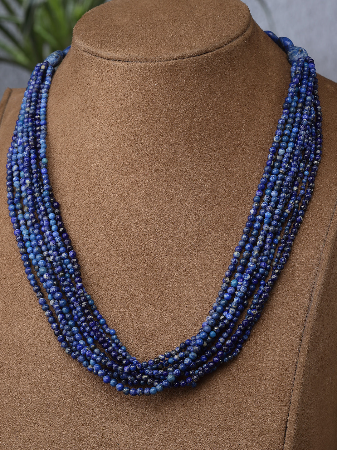 Necklace Beaded Semi Precious