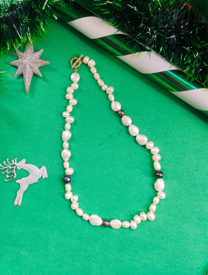 Necklace Beaded Semi Precious