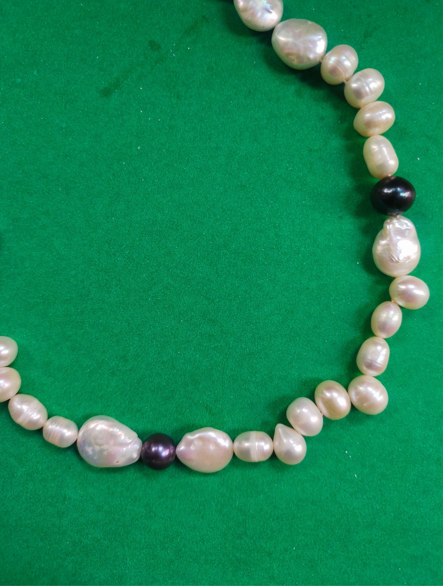 Necklace Beaded Semi Precious