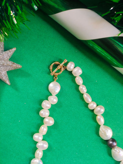 Necklace Beaded Semi Precious