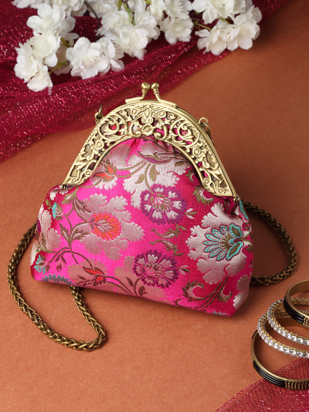 Bags Benarsi Silk Brocade