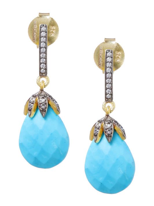 Earring Silver Turquoise