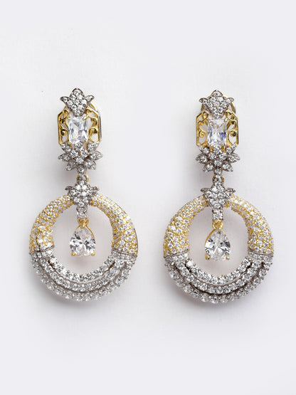 Earring Silver Cubic Zirconia