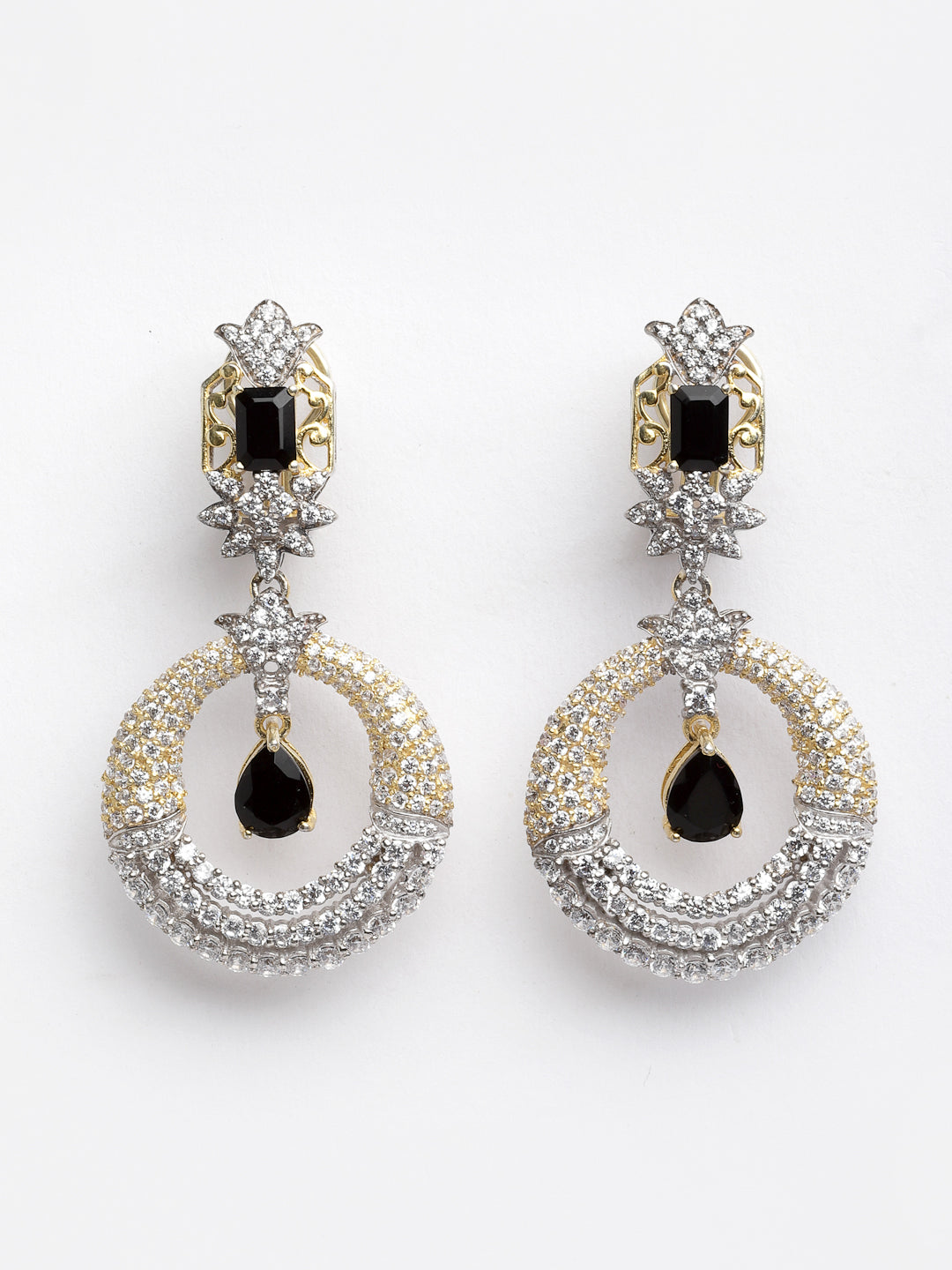 Earring Silver Cubic Zirconia