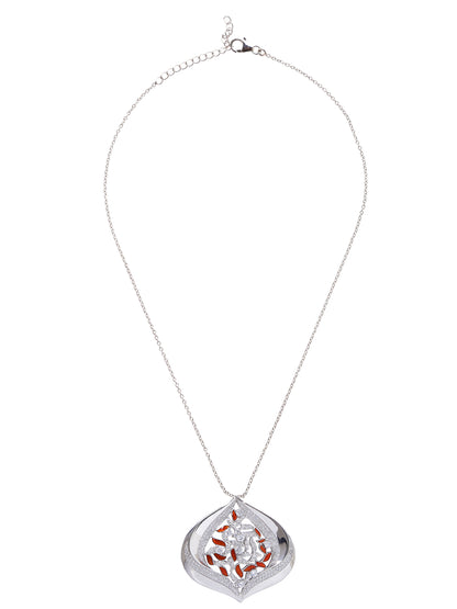 Pendant Silver Cubic Zirconia