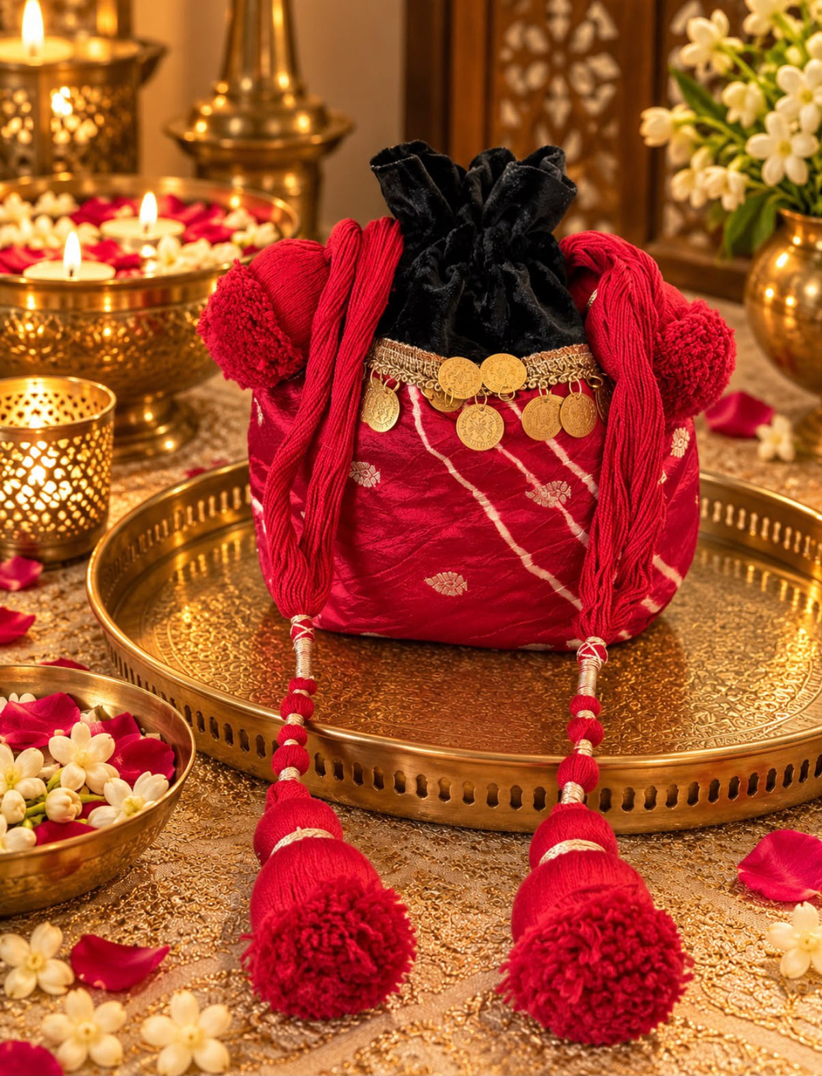 Velvet & Brocade Potlis