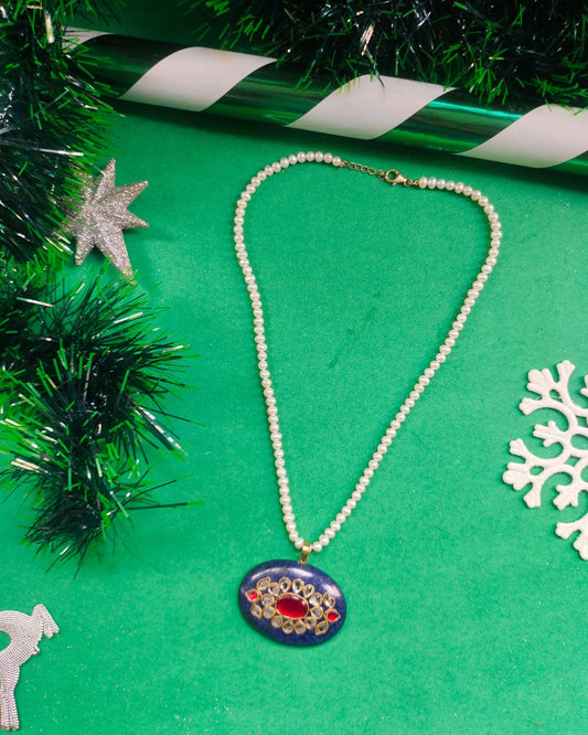 Necklace Pearl Kundan