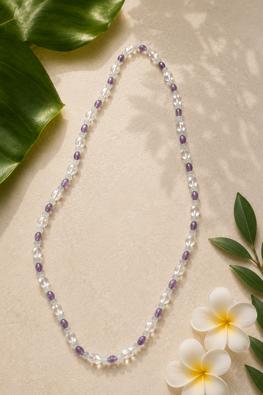 Crystal Harmony Long Necklace